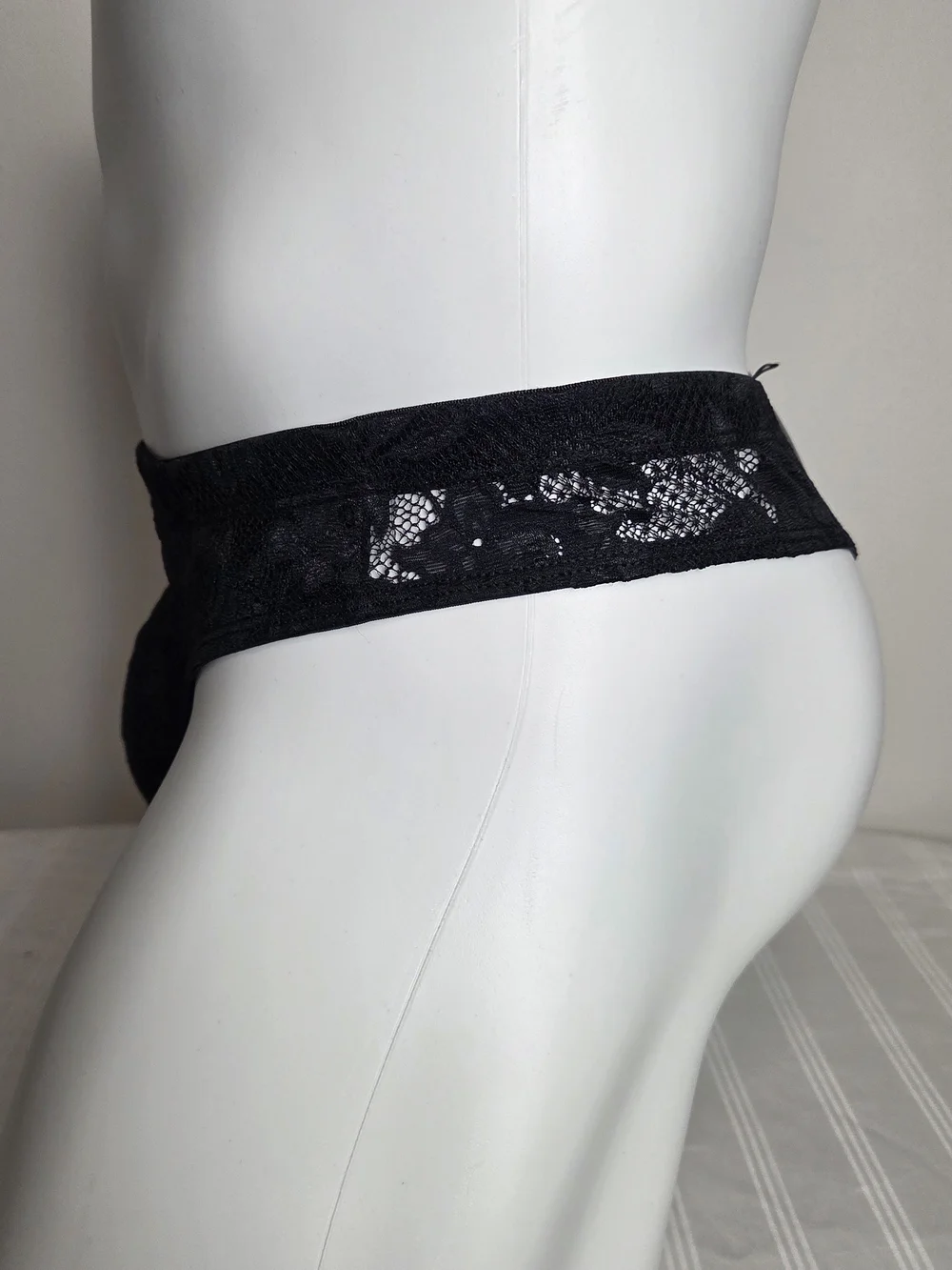 Cosabella Black Floral Classic G String